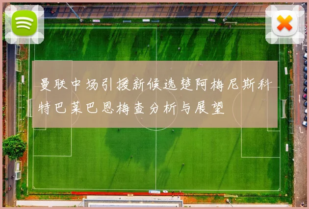 曼联中场引援新候选楚阿梅尼斯科特巴莱巴恩梅查分析与展望